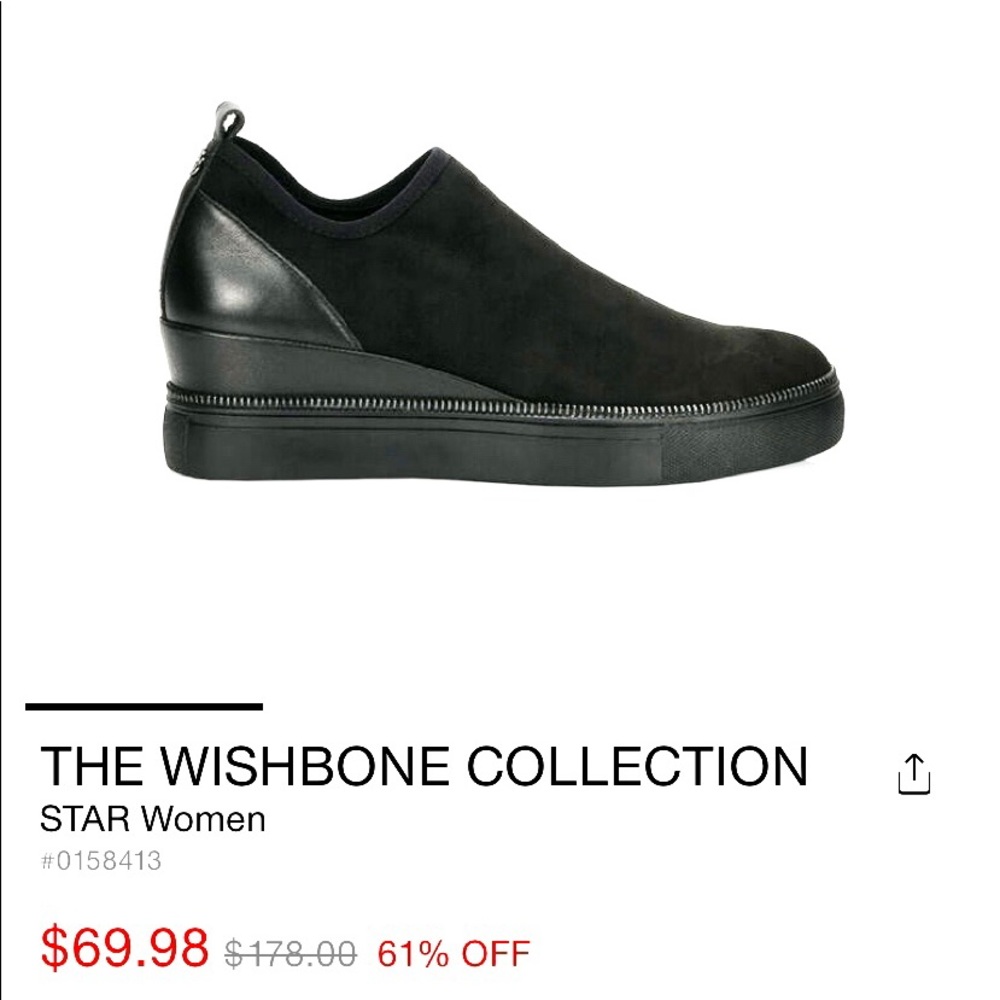 Slip-on Wedge Sneaker
